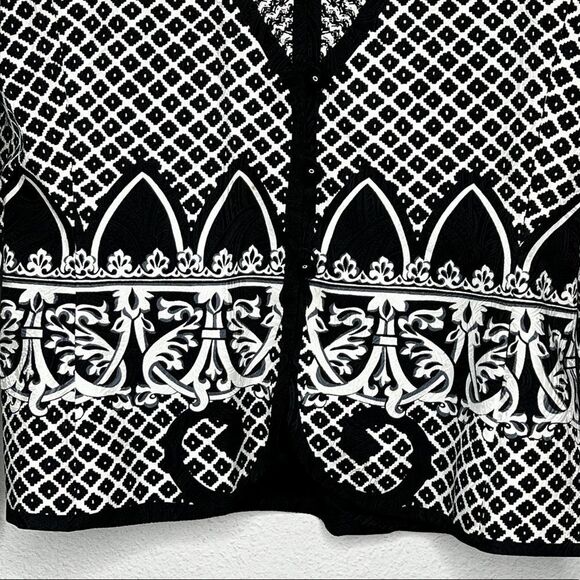 Vintage Adrianna Papell Silk Jacket - Picture 3 of 6